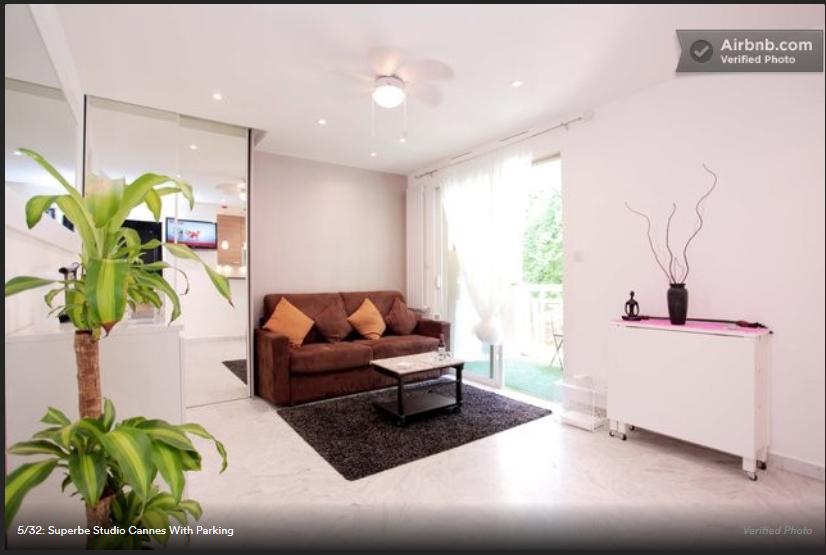 Superbe Studio In Cannes 450M Sea & Parking Exterior foto